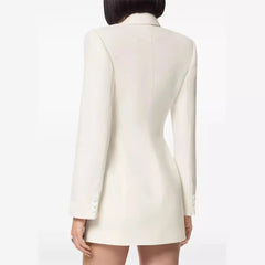 White blazer worn by a person