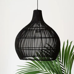 Hand-woven Rattan Hanging Lamp for Living Room Decoration