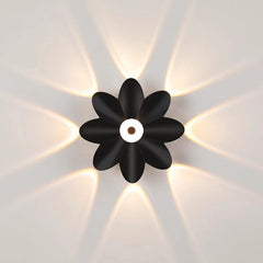 LED Indoor Background Wall Lamp Lotus Shaped Lighting