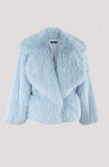 Hairy Soft Thick Faux Fur Coat