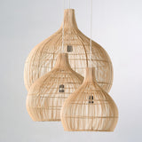 Hand-woven Rattan Hanging Lamp for Living Room Decoration