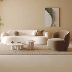 Living Room Sofa Sectional Modern Couch Salon Furniture