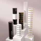 Rotating Multilayer Vertical Shoe Cabinets Space Saving Storage