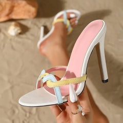 Multi-Strap Stiletto Heels