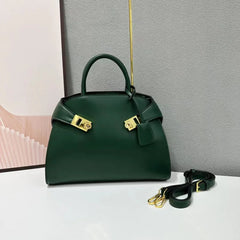 Structured Top Handle Satchel Bag