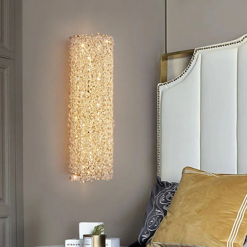 Crystal Wall Lamp Background Decoration Indoor Lighting