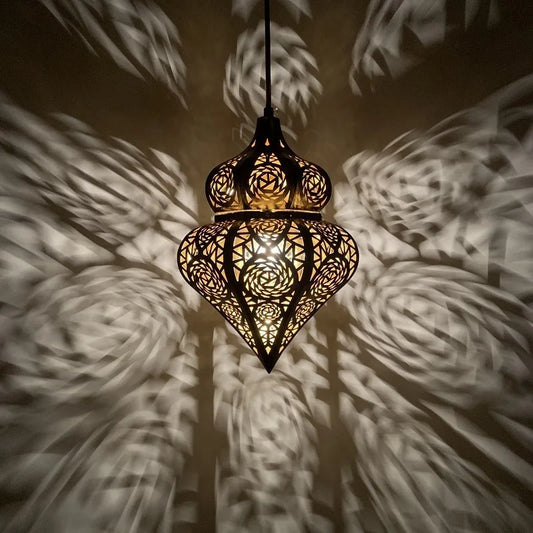 Morocco Chain Pendant Lights for Dining Room Turkish Decor Lamp