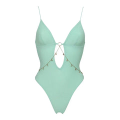 Gradient Bikini and Cover-Up Set