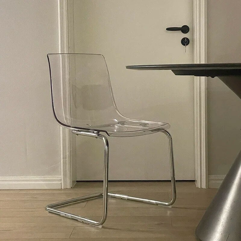  Modern Acrylic Transparent Dining Chairs