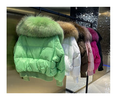 Fur Collar Puffer Jacket