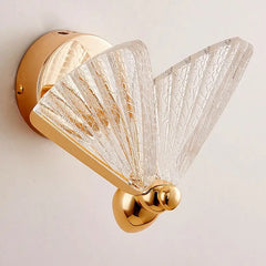 Butterfly Wall Lamp Nordic Acrylic & Iron LED Wall Light for Corridor Bedside Indoor Lighting ART DECO Wall Mounted - Golden Atelier