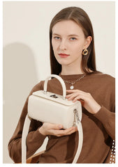 Structured Rectangular Top Handle Bag