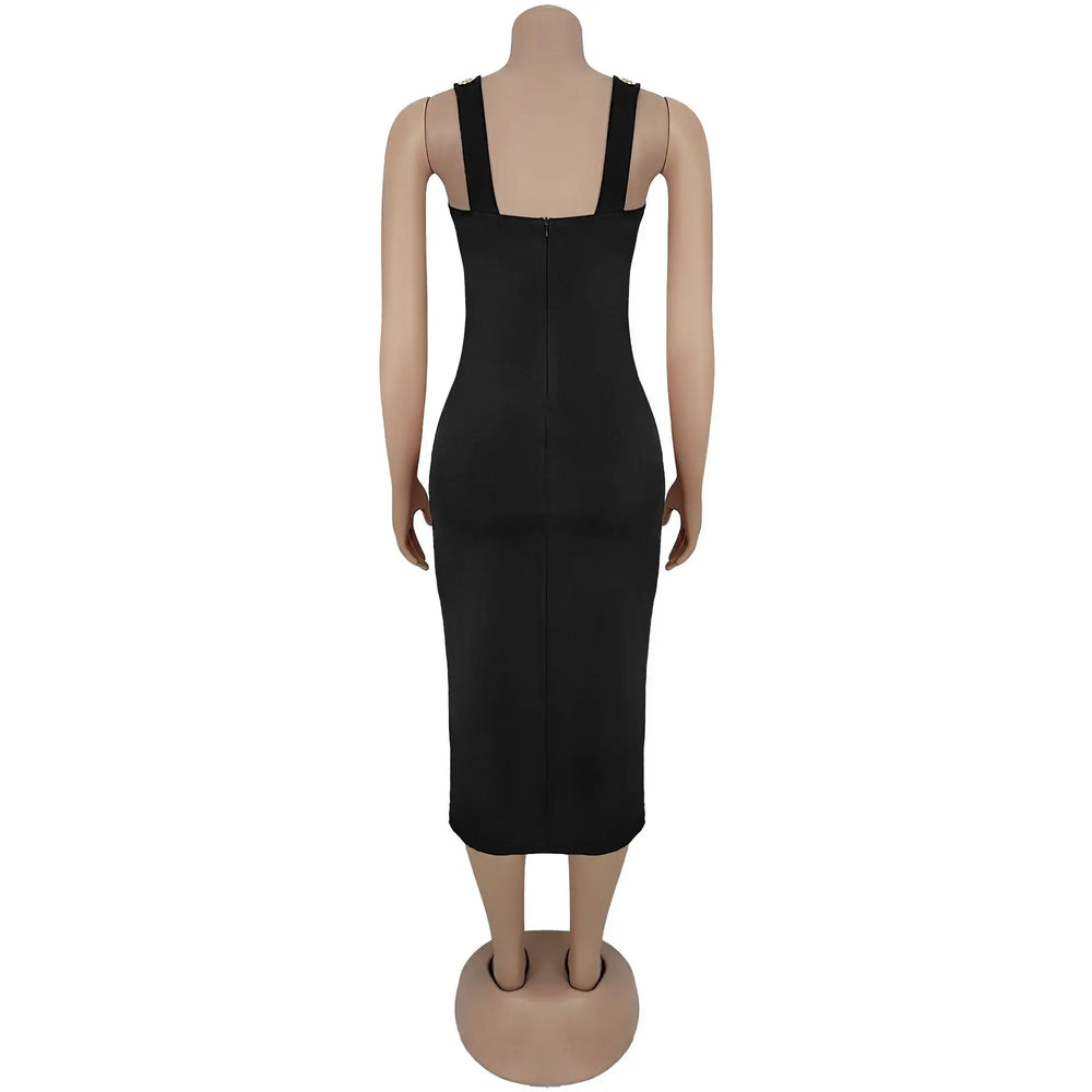 Black dress on a mannequin 