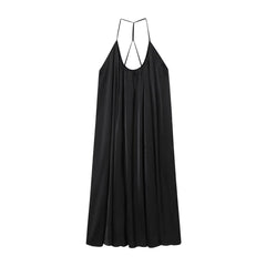 Solid Camisole Maxi Dress