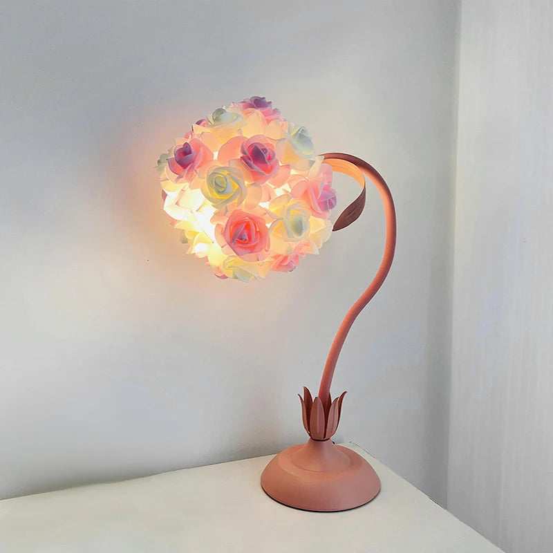 Creative Minimalist Rose Table Lamp