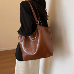 Solid Color Zipper Travel Tote Bag