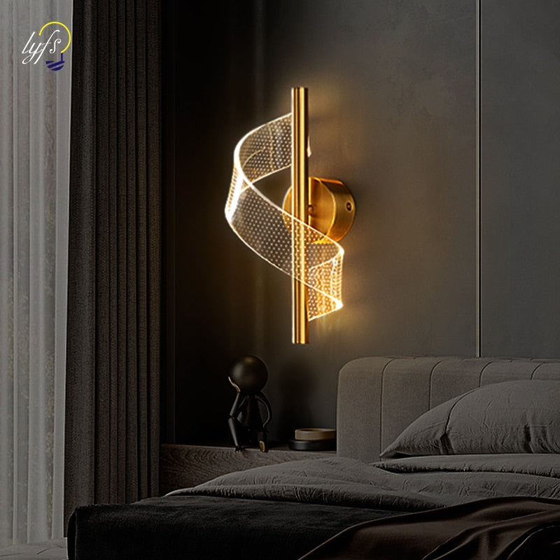 LED Indoor Hanging Lamp For Home Bedside Living Room Decoration