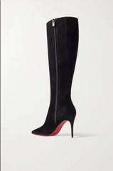 Knee High Pointed Toe Boots