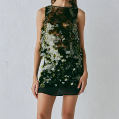 Sequin Party Tank Top | Cropped Club & Night Out Style