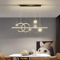 Dining Room Island Pendant Geometric Chandelier Lamps