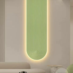 LED Line Mural Light Background Wall Mounted Lamps