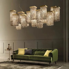 K9 Crystal Chandelier Home Decor Hanging Lamp Lustre