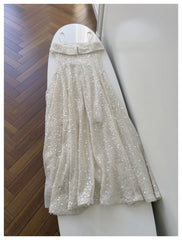 Sequin Spaghetti Strap Midi Dress
