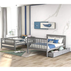 "Modern kids bunk bed design for USA homes"

