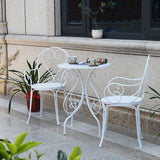 Outdoor Leisure Iron Tables and Chairs