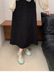 Square Toe Ballet Flats