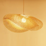 Hand Knitted Bamboo Weaving Chandelier Lamp 40/50/60cm