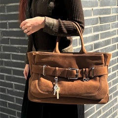 Faux Leather Large Bucket Bags for Women