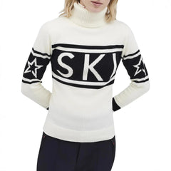 Women’s Perfect Moment ski turtleneck sweater for winter adventures.