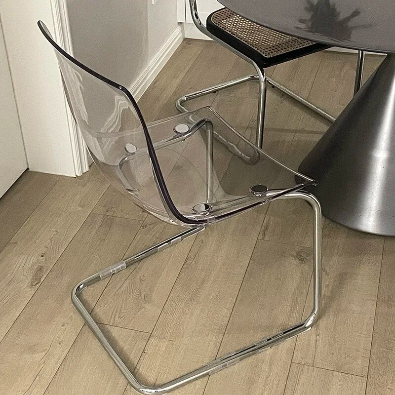  Modern Acrylic Transparent Dining Chairs