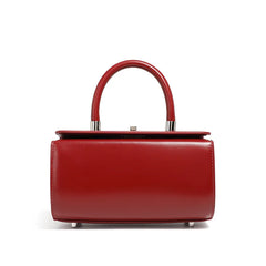 Structured Rectangular Top Handle Bag
