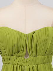 Square Neck Keyhole Maxi Dress