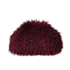 Fluffy Textured Clutch Bag