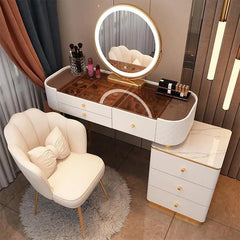 Makeup Vanity Table With Mirror Bedroom Dresser Desk