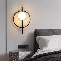 LED Wall Sconces Lamp Background Home Decoration Lighting Fixture Golden Atelier