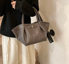 Faux Leather Tote Bag for Women