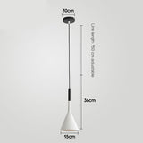 Modern Led Black/White Fixtures Hanging Lamp