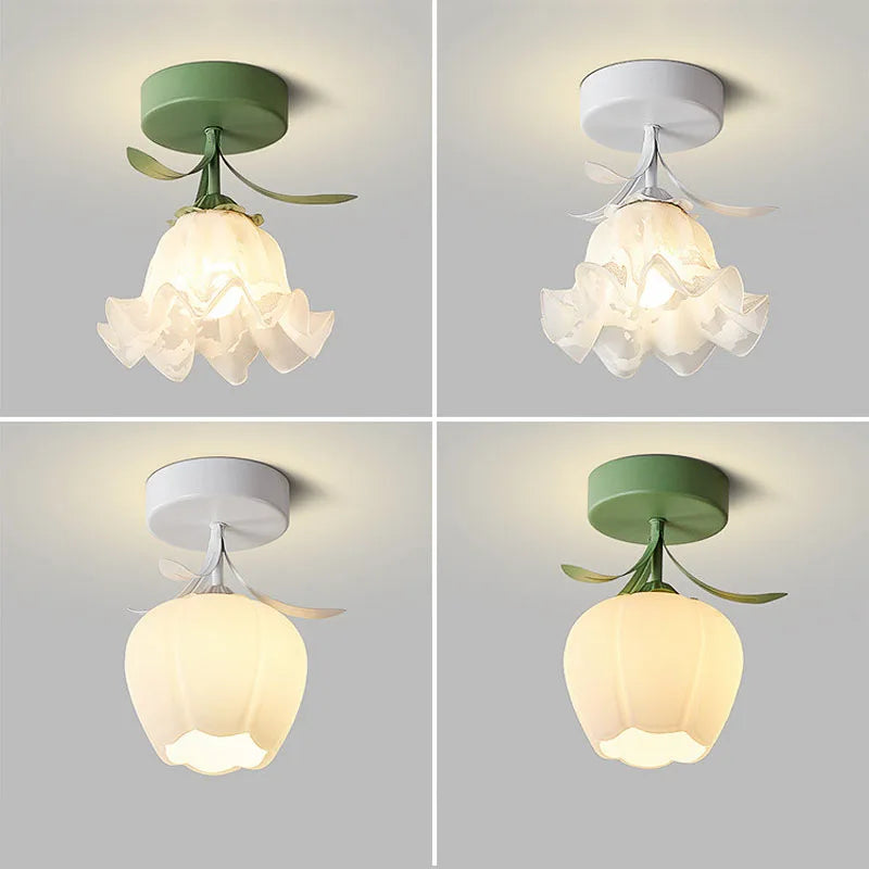 Countryside Flower Ceiling Light Fixture