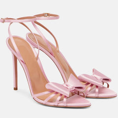 Bow Detail Thin Heel Sandals