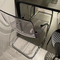  Modern Acrylic Transparent Dining Chairs