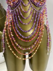 Beaded Body Jewellery Top