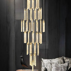 Crystal Chandelier Pendant Lights For Stair Living room