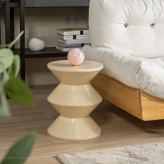 Side End Table Durable Plastic Nightstand Foot stool