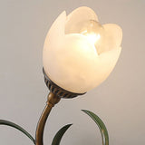 Pastoral Flower Wall Light Sonce Glass Branch Shaped Lamp