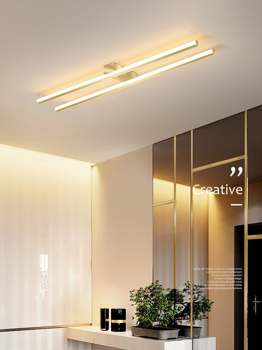 Long Modern Surface Mounted Ceiling LED Lamp