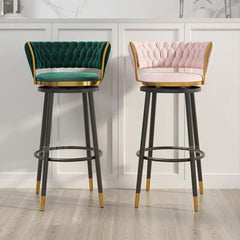 Modern Bar Chairs Nordic Living Room High Stool 